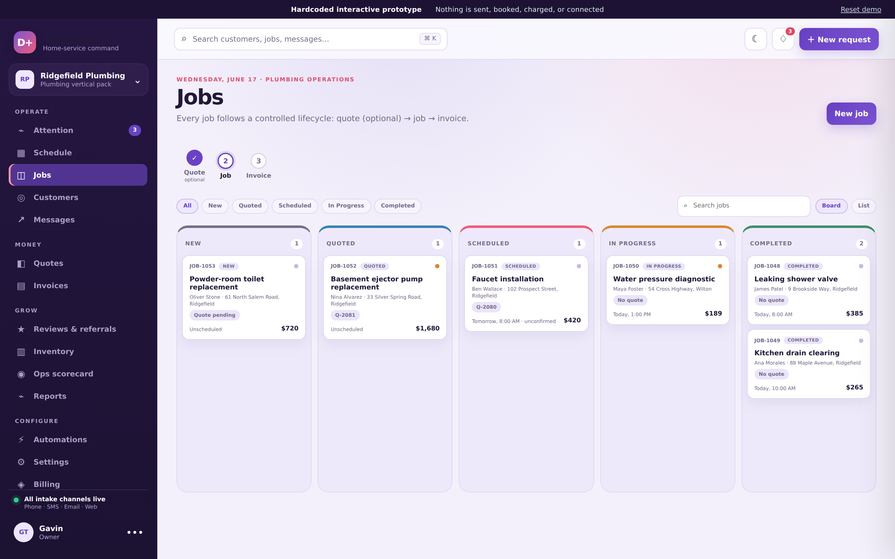 Job board